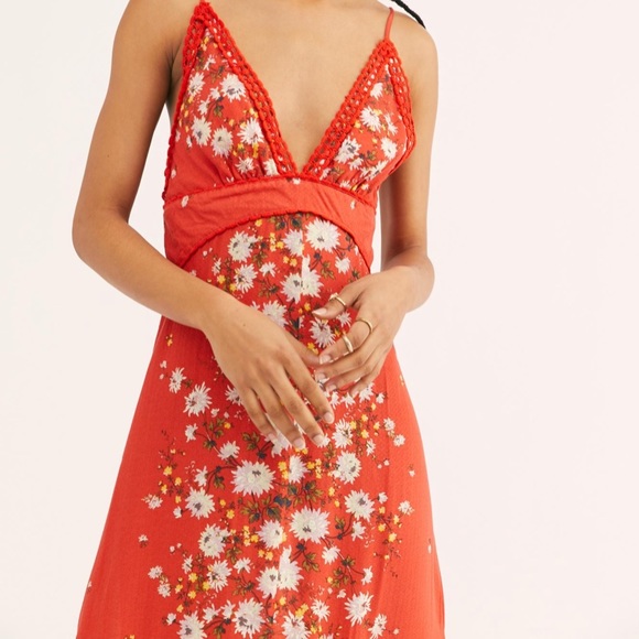 Free People Paradise Printed Dress. Size medium - Picture 6 of 8